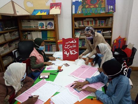 كتاب فني يروي حكاية قصر عابدين بأنامل أطفال أسوان بأسبوع أهل مصر