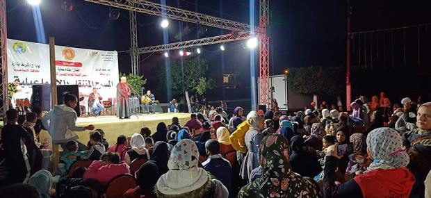 ختام فعاليات المسرح المتنقل بقرية سرابيوم بالإسماعيلية