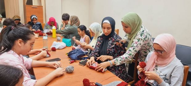 تنمية مهارات الموهوبين بالمركزالثقافى بطنطا