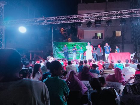 دسوق للآلات الشعبية بثالث فعاليات مسرح كفر الشيخ المتنقل
