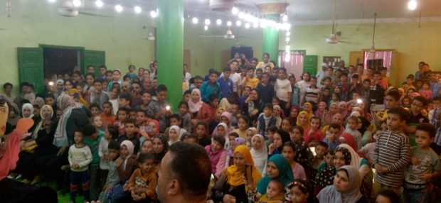 ورش فنية واكتشاف مواهب قرى حياة كريمة بالشرقية