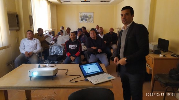 افتتاح البرنامج التدريبي 