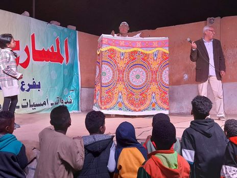 إنشاد دينى ومسرح عرائس بقرية الجعافرة لثقافة أسوان
