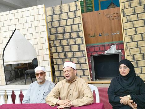 معالم مصر السياحية في ورشة فنية لأطفال الغربية