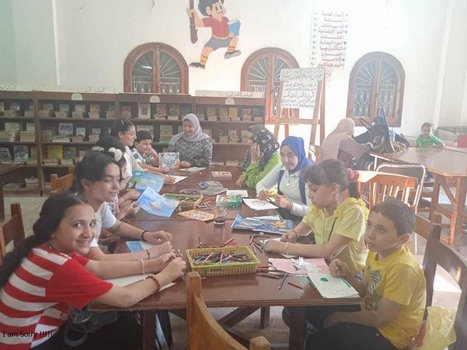 قصور الثقافة تدعم مواهب أطفال ذوي الهمم بورشة فنية في محافظة الغربية 