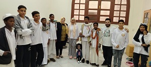 ناصف يشهد إبداعات أطفال المحافظات الحدودية في ورش 