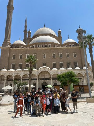 جولة تثقيفية للأطفال في قلعة صلاح الدين ضمن أنشطة قصور الثقافة 