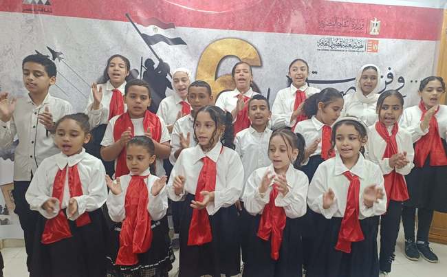 قصور الثقافة تحتفل بانتصارات أكتوبر بحفل فني في توشكى