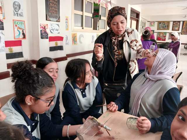 أنشطة متنوعة لقصور الثقافة بمدارس بشاير الخير ضمن مشروع المناطق الجديدة الآمنة