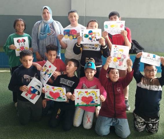 قصور الثقافة تقيم ورشة فنية للأطفال من ذوي الهمم احتفالا بعيد الطفولة 