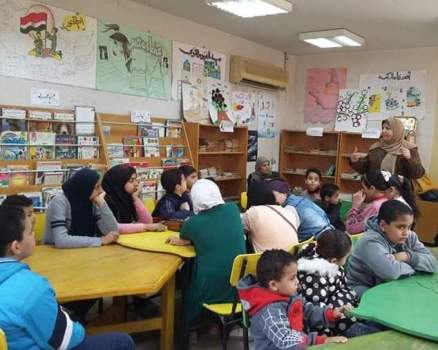 ورشة كن صديقى بحق بفرع ثقافة الفيوم