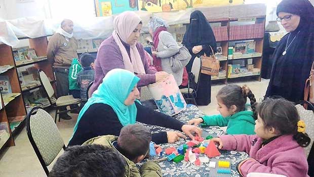 أنشطة متنوعة لذوى القدرات الخاصة بثقافة العريش