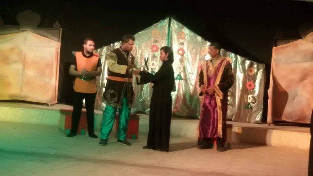 الهلاليات عرض مسرحى بثقافة بأسيوط 