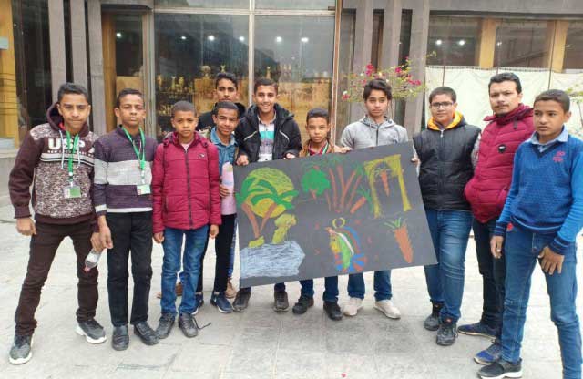 المتحف المصري وتاريخ ملوك مصر في ثاني أيام الدمج الثقافي لأطفال الوادي الجديد