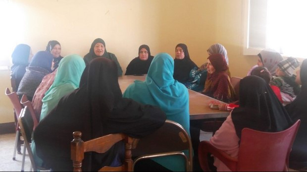 محو أمية المرأة ولقاءات أدبية وفنية بثقافة المنيا