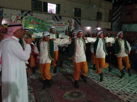 الفنون الشعبية تتألق في سماء العريش