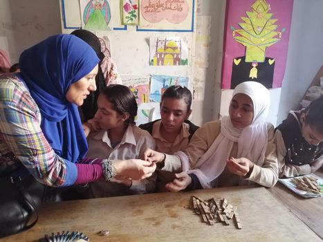 ورش فنية متنوعة بثقافة القاهرة