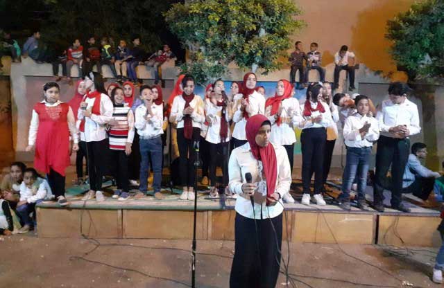 ختام البرنامج الثقافي والفني الشامل بمنقطين في المنيا 
