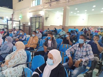 إجتماع تحضيري لأعضاء الملتقى الثقافي الخامس لشباب الحدود ببورسعيد 