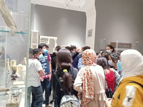 تواصل فعاليات أسبوع أهل مصر الرابع عشر بزيارة لمتحف الفن الإسلامي