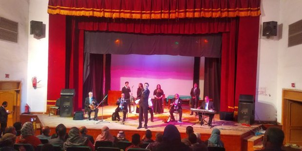 بورسعيد للموسيقى العربية تتألق على مسرح الطور 