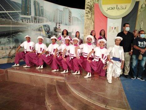 الحرية وبورسعيد للفنون الشعبية على مسرح تحيا مصر بالأسمرات
