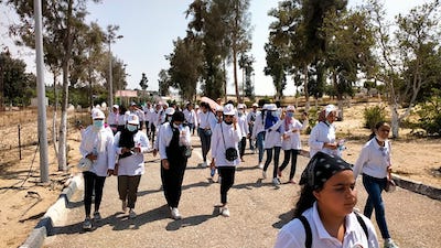 زيارة لتبة الشجرة بالإسماعيلية في ثالث أيام ملتقى أهل مصر 