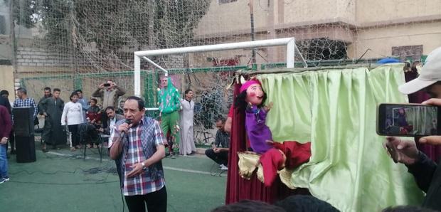مسرحية "حواديت الأراجوز" بقرية القيات ضمن المبادرة الرئاسية حياة كريمه بالعدوة 