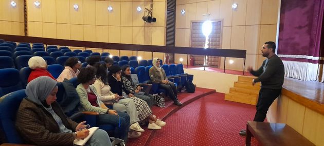 زيارة طلاب جامعة الملك سلمان بثقافة شرم الشيخ 