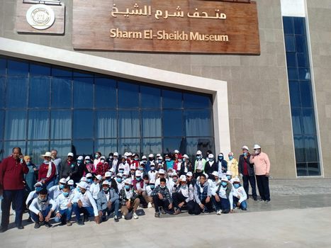 متحف شرم الشيخ يستقبل أطفال أهل مصر