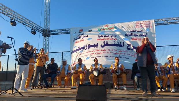 استمرار فعاليات المسرح المتنقل بقرية العاشر ببور سعيد