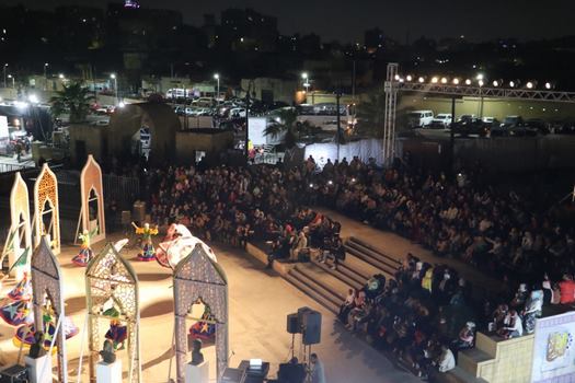 جمهور سور القاهرة يشارك الحرية للفنون الشعبية بالفرح الإسكندرانى