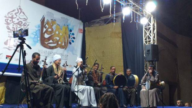 كورال الجيزة فى احتفالات رمضان بمسرح الشاعر