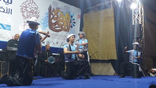ختام ليالي رمضان على مسرح الشاعر  بعروض فرقة بورسعيد للآلات الشعبية 