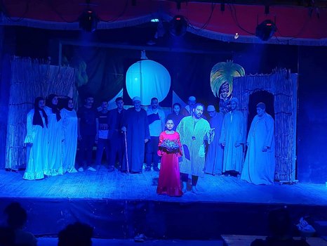 انطلاق العرض المسرحي "ناعسة" على مسرح مركز شباب زفتى بمحافظة الغربية