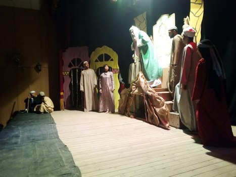 العرض المسرحي "ابن عروس" لفرقة قصر ثقافة طهطا