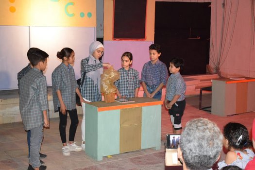 "لعبة وحدوته" لليوم الرابع لنوادى مسرح الطفل بثقافة المنيا 
