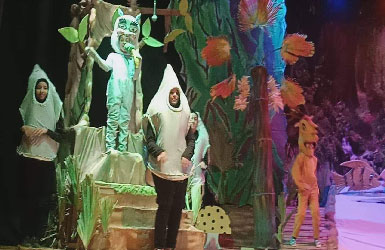 غابة الحكايات على مسرح ثقافة موط بالوادى الجديد