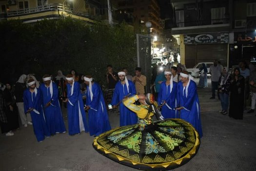 تاج ونبراس فوق الرؤوس إحتفالات ثقافة المنيا بثورة يونيو