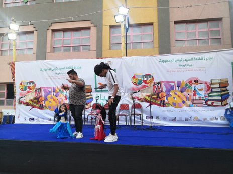مبادرة حياة كريمة الثقافية في ضيافة طلاب مدرسة مجمع الأحراز الابتدائية بشبين القناطر 