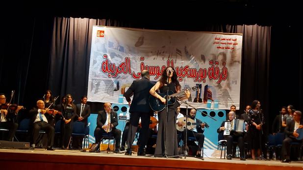 فرقة بورسعيد للموسيقى العربية تتألق على مسرح قصر ثقافة بورسعيد 