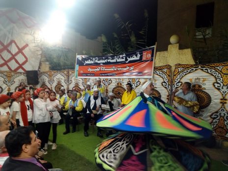السمسمية تحتفل بذكري انتصارات أكتوبر بقصر منية النصر  بالدقهلية