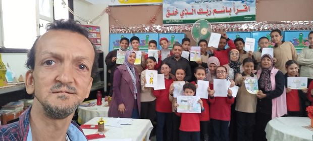 قافلة مدارسنا بالألوان لثقافة أحمد بهاء الدين بأسيوط 