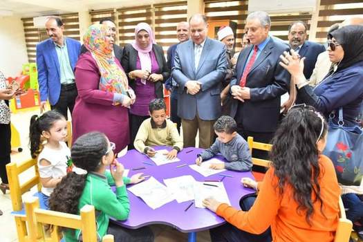 ثقافة أحمد بهاء تشارك فى إفتتاح  فرع مكتبة مصر العامة بأسيوط