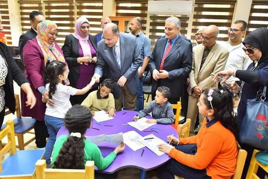 ثقافة أحمد بهاء تشارك فى إفتتاح  فرع مكتبة مصر العامة بأسيوط