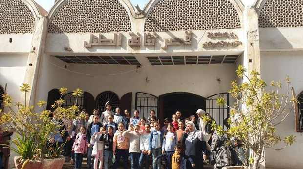 قصر ثقافة الطفل بطنطا يعرض فيلم تسجيلي لأطفال المدارس عن معالم مصر السياحية 