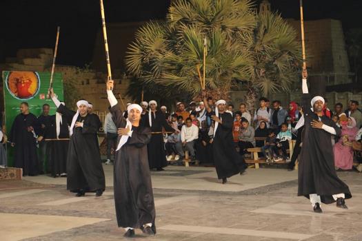 حضور جماهيري كبير في رابع أيام فعاليات المهرجان القومي للتحطيب