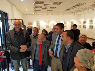 ضمن احتفالات ثقافة بورسعيد  بعيد النصر.. افتتاح معرض جورج البهجوري لرسوم الكاريكاتير