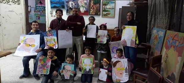 أنشطة ثقافية وفنية متعددة للأطفال بثقافة أحمد بهاء الدين بأسيوط 