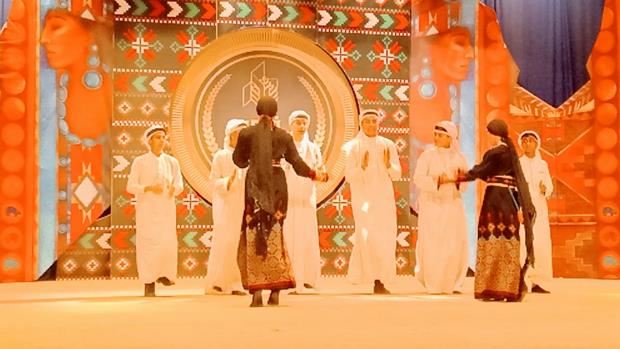 استعراضات "العريش" تبهر جماهير حفلات ليالي رمضان الثقافية 